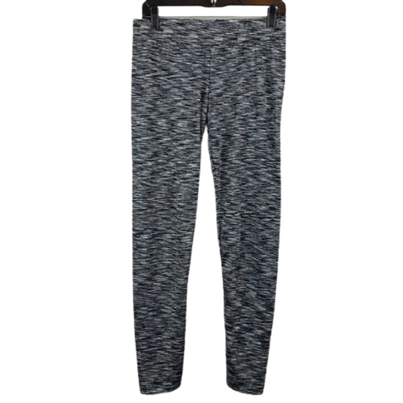 Velocity Power Yoga Leggings in Black Space Dye Women's Size Medium - Picture 2 of 5